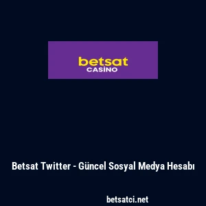 Betsat Twitter - Güncel Sosyal Medya Hesabı
